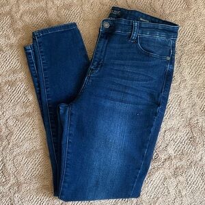 Dark Blue Denim Jeans